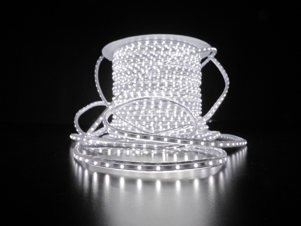 Тейп-Лайт чейзинг (водопад), кратность резки 3м,  60LED/м белый