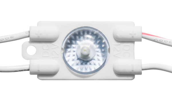 Модуль светодиодный ELF VIVO+ I PRO, 1SMD диод 2835, с линзой, 170гр.,12В, IP 67, белый