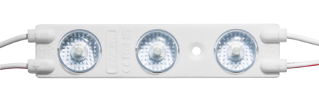 Модуль светодиодный ELF VIVO+ III PRO, 3SMD диод 2835, с линзой, 170гр.,12В, IP 67, белый