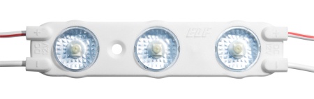 Модуль светодиодный ELF VIVO-2019 3SMD  с линзой, 12В, IP67, белый Модуль светодиодный ELF VIVO-2019 3SMD  с линзой, 12В, IP67, белый