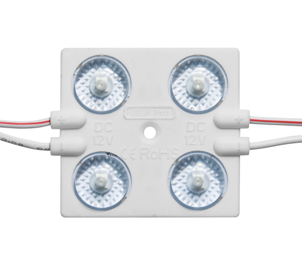 Модуль светодиодный ELF VIVO+ IV PRO, 4SMD диод 2835, с линзой, 170гр.,12В, IP 67, белый Модуль светодиодный ELF VIVO+ IV PRO, 4SMD диод 2835, с линзой, 170гр.,12В, IP 67, белый